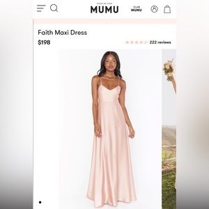 Show Me Your Mumu Bridesmaid Dress